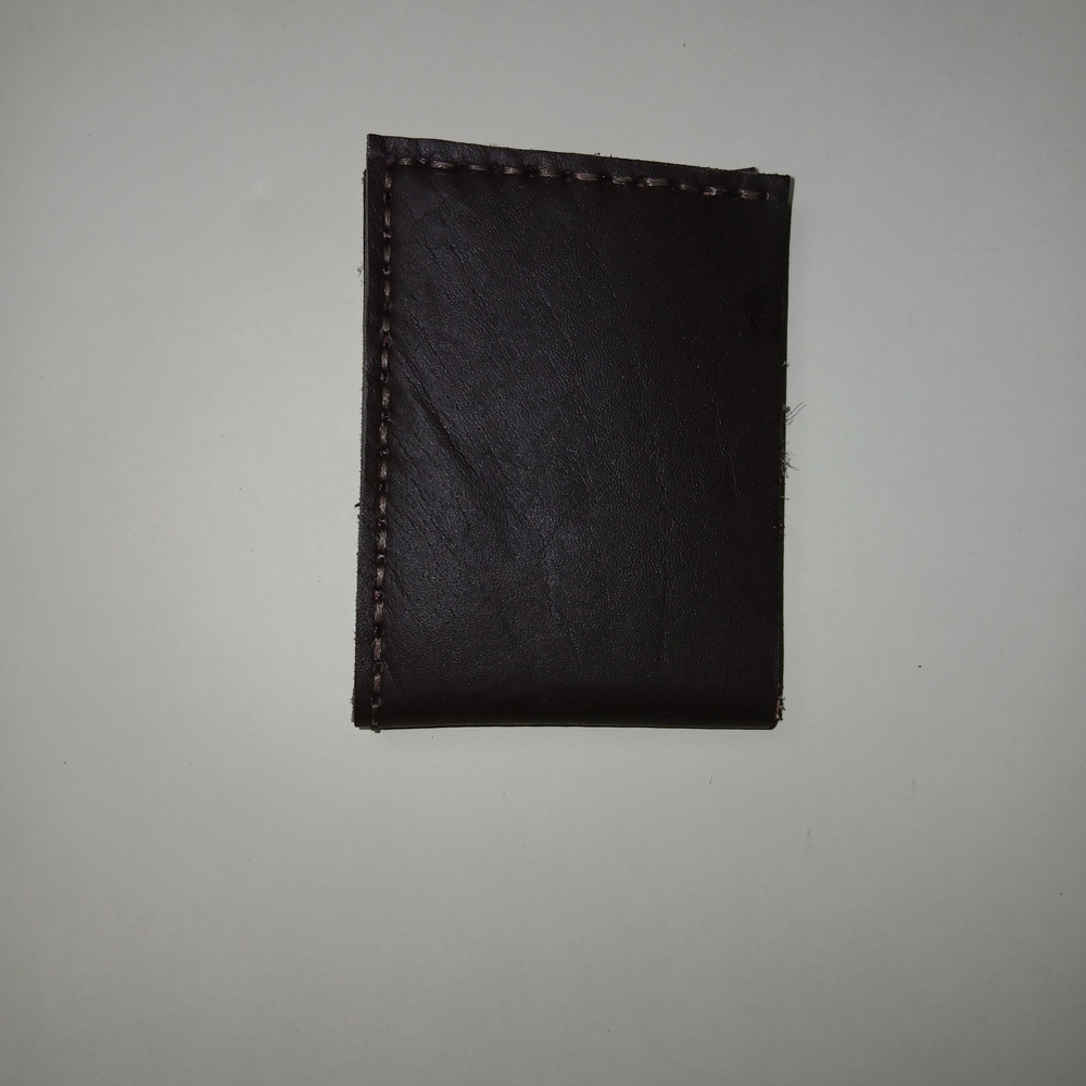 Handmade Elegant Black Real Leather Wallet
